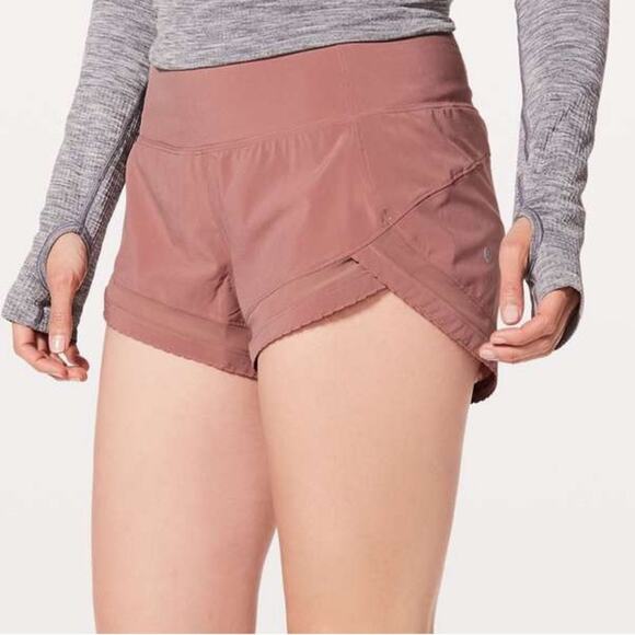 Lululemon Time To Sweat Training Shorts *3" Mauve - Picture 1 of 7